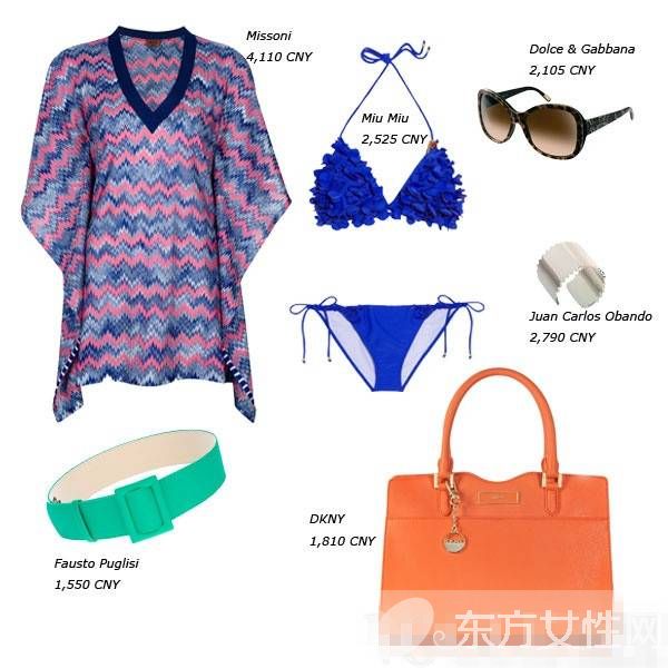 明星时尚比基尼海滩造型 这么穿简直太美了