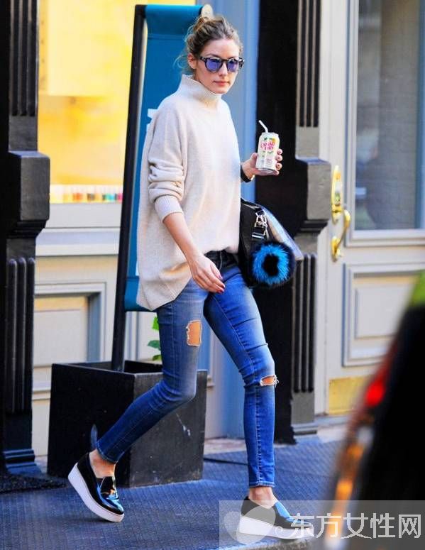 针织衫外套怎么搭配 欧美街头最常见穿搭推荐