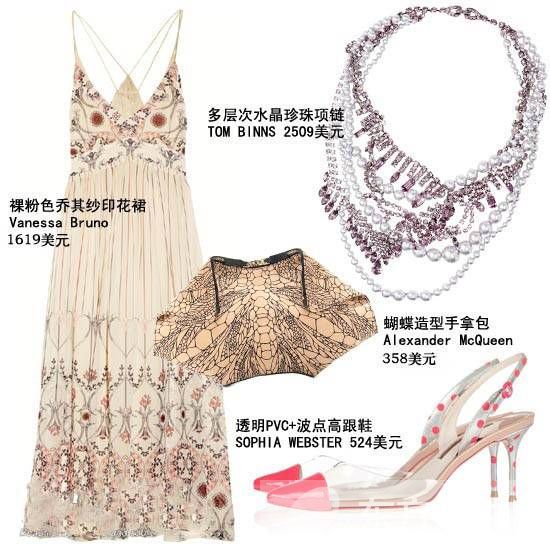 印花长裙怎么搭配更好看 优雅气质就是这么来的