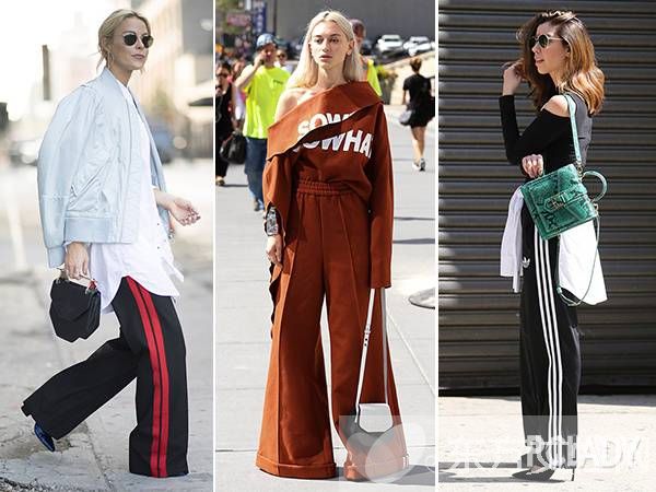 这个秋天轻装上阵 运动裤也能穿的很时髦