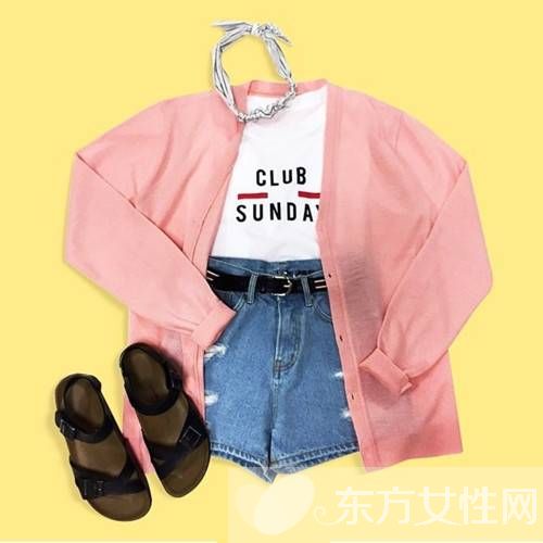 今夏就要这么搭 玩转清新少女学院风