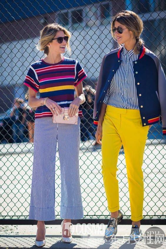 秋季配色宝典 快看这些时尚达人是怎么示范的