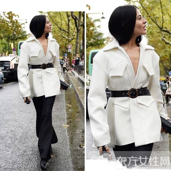 环球街拍之小西装系列 秋天这么穿简直太美了