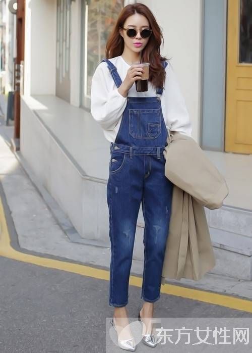 5款韩范背带裤搭配 穿出不一样的时尚气质