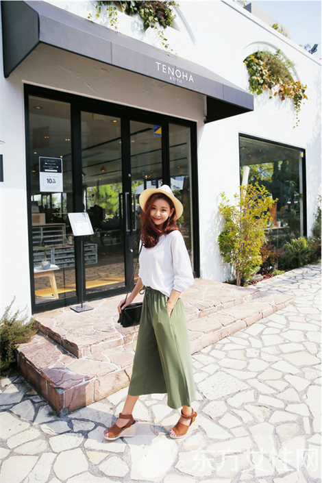 矮个子女生阔腿裤搭配 矮个子也能穿出女王范