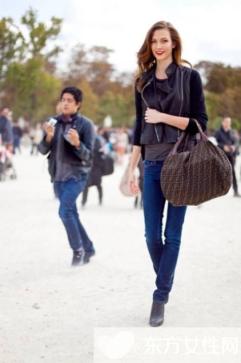 秋冬季欧美时尚穿搭秀 尽显潮流范儿