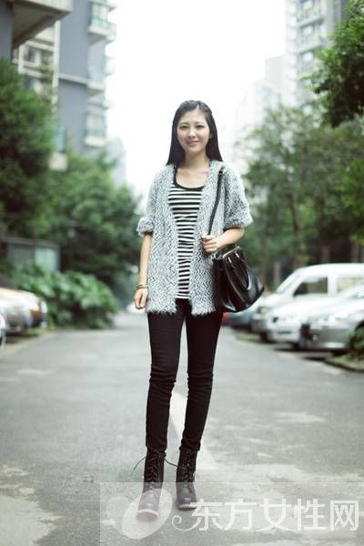 秋季女装时尚混搭风格 上街这么穿回头率老高了