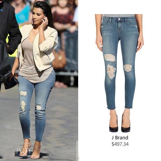 破洞牛仔裤怎么搭配 明星们都是这么穿的哦