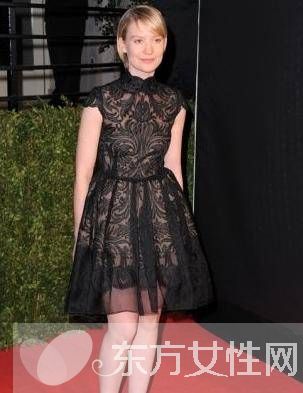 晚宴小礼服搭配技巧 女星短款礼服俏皮性感的美