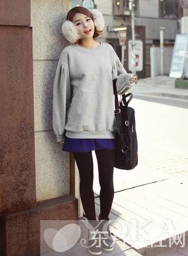 春季长衫妙搭短裙 打造新式韩范超酷装扮