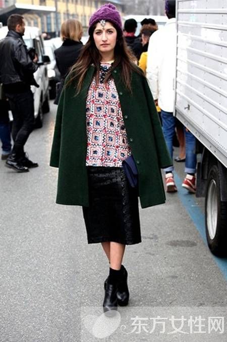 秋冬季欧美时尚穿搭秀 尽显潮流范儿
