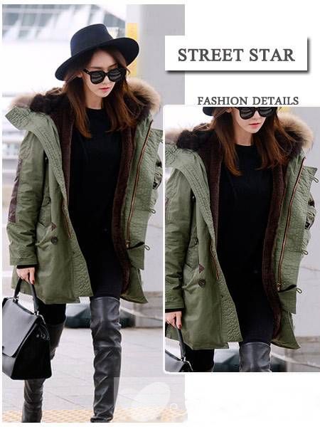 明星服装大衣搭配技巧 get允儿带你领略韩潮风范