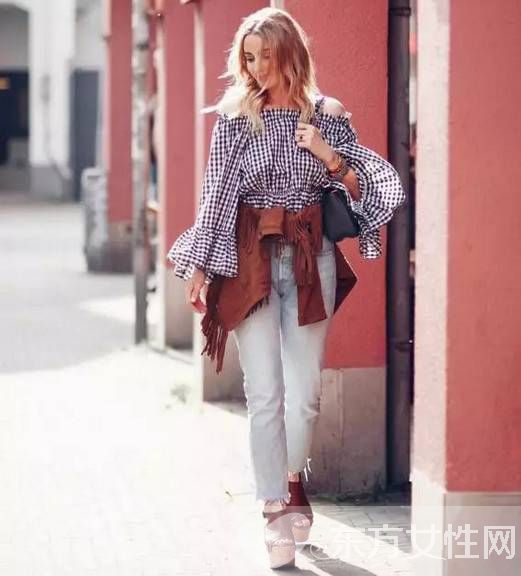 夏季遮肉流行元素搭配 这样穿绝对猜不出实际体重