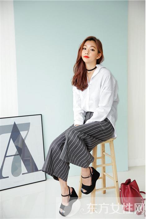 矮个子女生阔腿裤搭配 矮个子也能穿出女王范