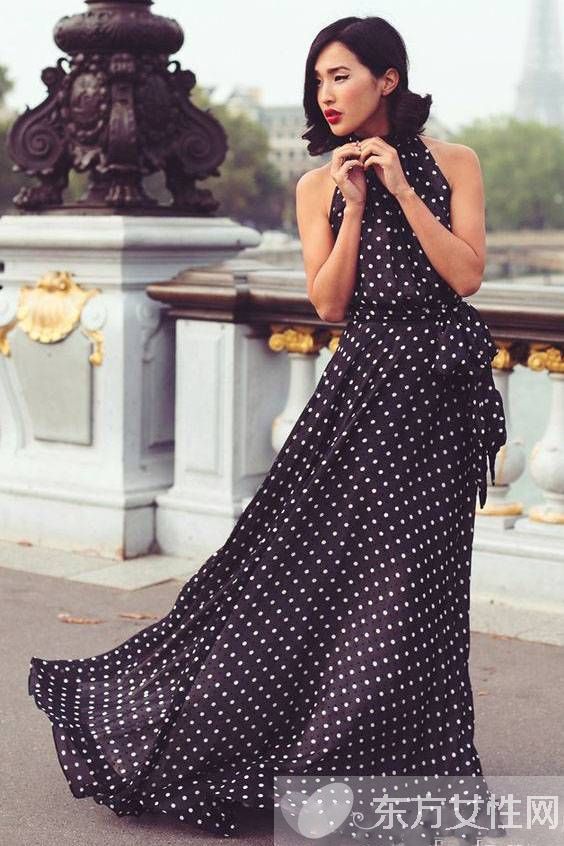 夏季时尚连衣女裙推荐 优雅女神范儿你也可以