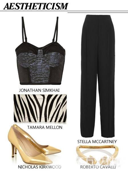 阔腿裤搭配上衣图片 这么穿女神范儿十足哦