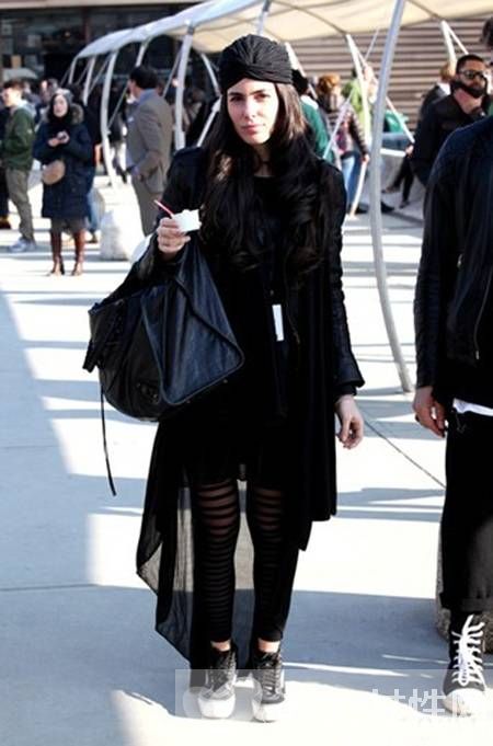 秋冬季欧美时尚穿搭秀 尽显潮流范儿