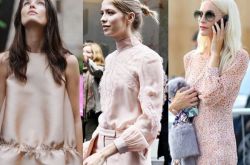 甜蜜裸粉时装搭配推荐 七夕做最美的小公主