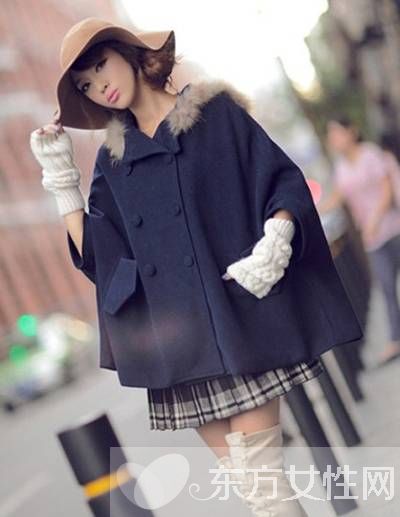 冬天裙子搭配法 外套+裙子清新养眼魅力十足