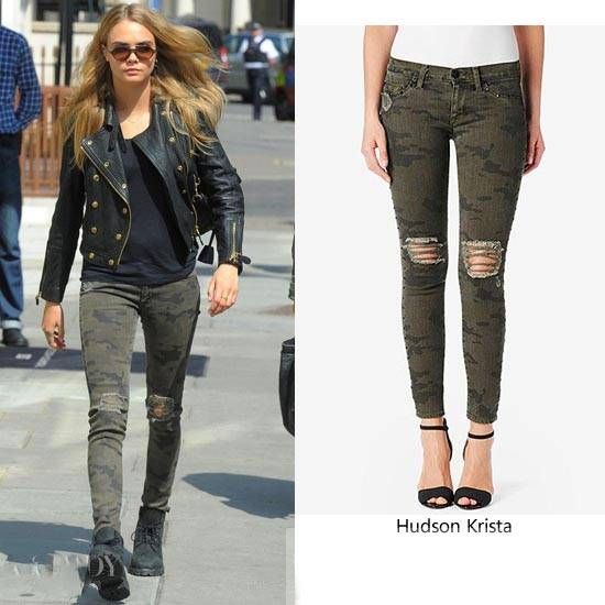 破洞牛仔裤怎么搭配 明星们都是这么穿的哦