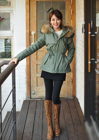 裙装打底裤也能穿出潮流范 不信就来看看