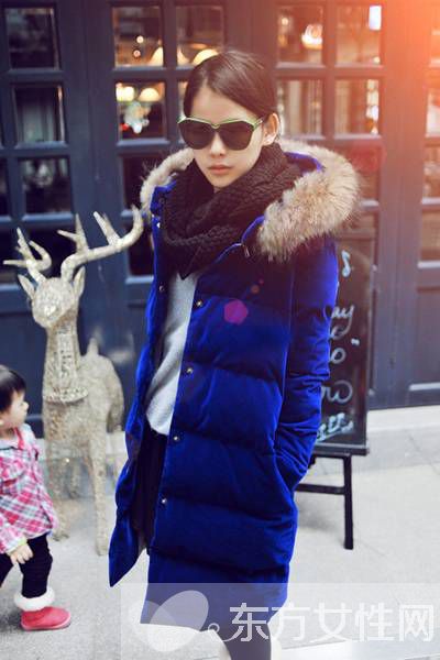 中长款棉衣外套这样搭 让你立马变身街头潮人