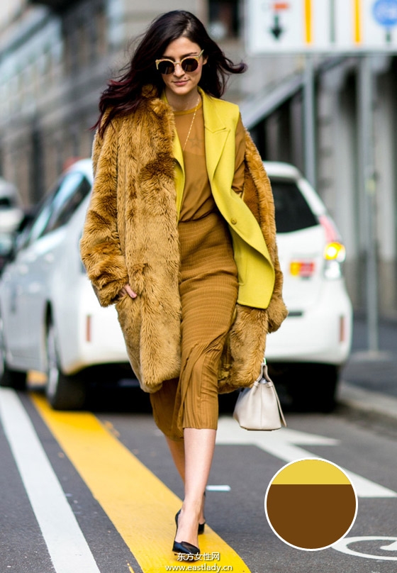 抛开黑灰驼 冬季你还能穿什么颜色