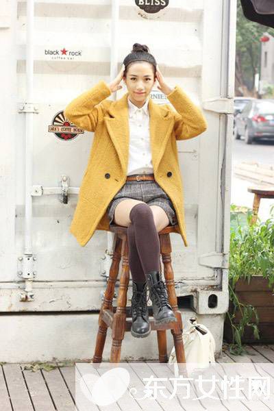 冬季日系学院风搭配 轻松穿出减龄范儿