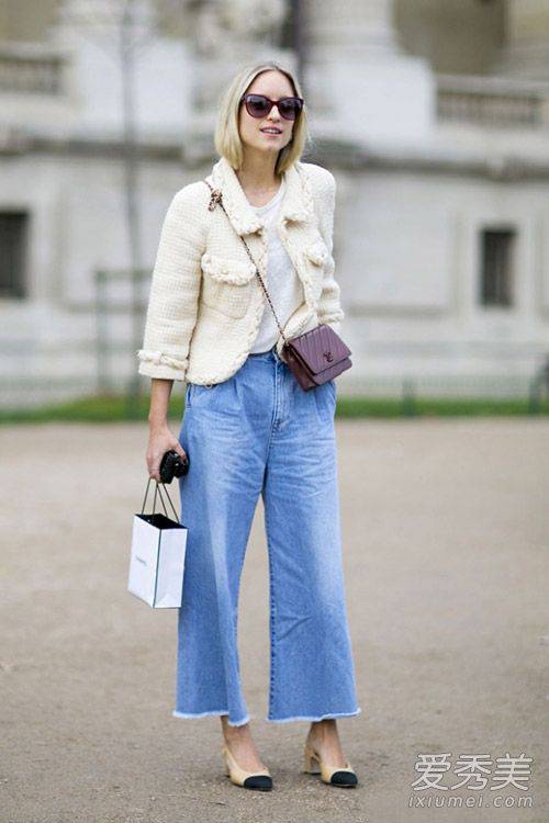 早春阔腿裤穿搭 阔腿裤应该这样穿