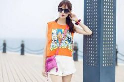 夏季短裤搭配图片推荐 简约休闲风完美呈现