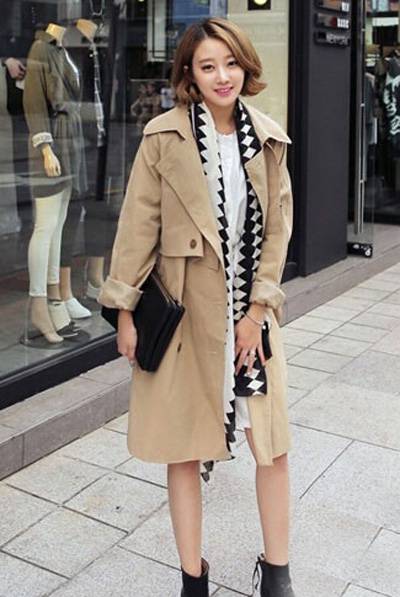女士风衣外套搭配技巧 呈现不同风格的美