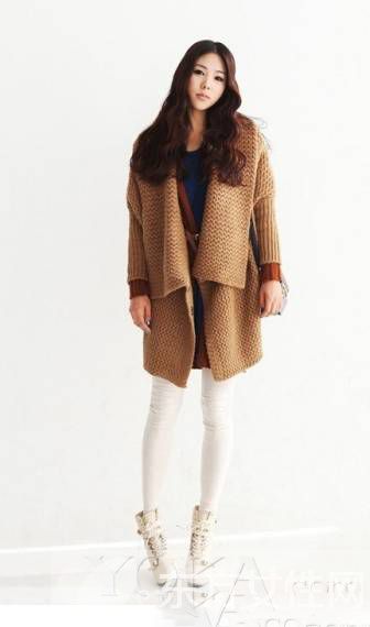 开衫毛衣怎么搭配好看 巧妙混搭风就是这么美