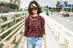 破洞宽松牛仔裤怎么搭配 搭上这些整个装扮更有型