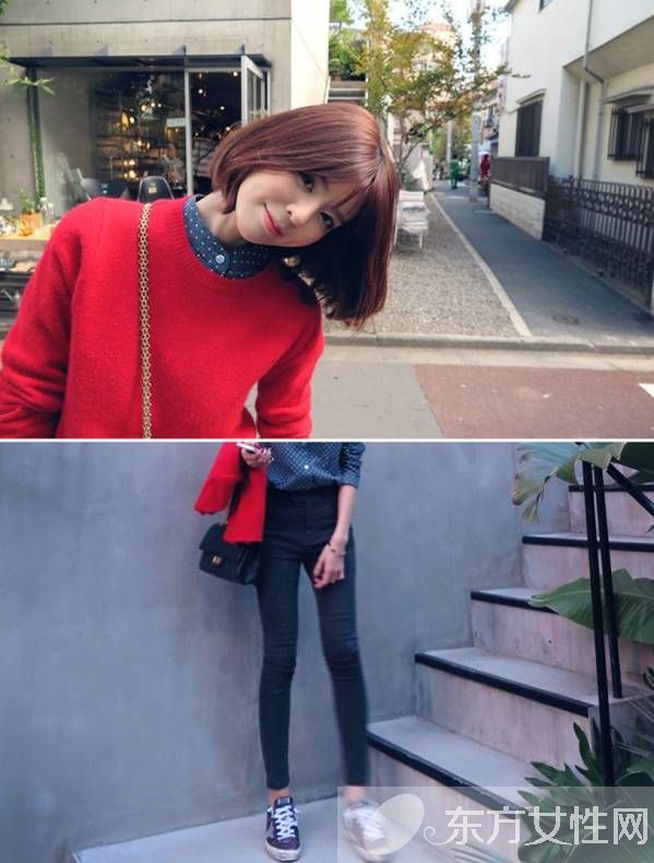 蓝色波点衬衫怎么搭配 这样穿俏皮可爱又时髦