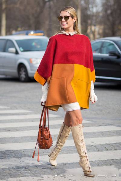 时尚冬装搭配技巧 你也可以是街拍达人