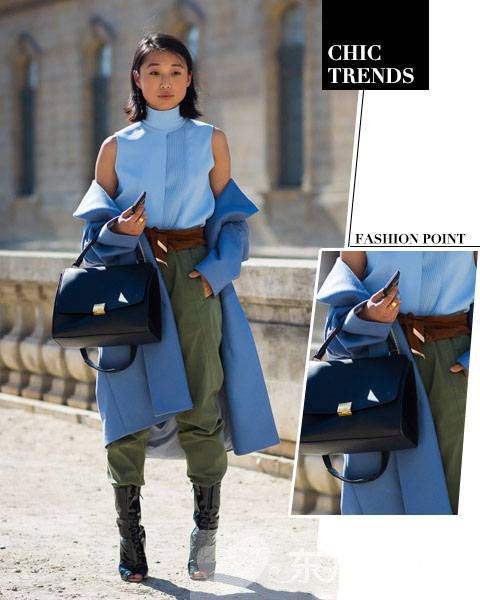 纯色羊毛大衣时尚搭配技巧 款款都是明星范儿