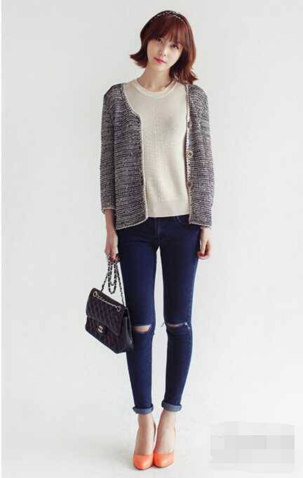 春装外套搭配技巧 牛仔裤就是这么 牛