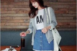 牛仔裙怎么穿才好看 这几种搭配学起来