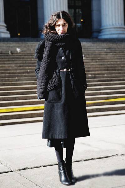 既时尚又保暖的冬季围巾搭配 赶紧get起来