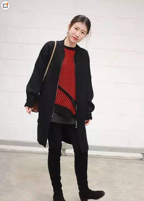 大红毛衣搭配推荐 怎么搭都是美美的