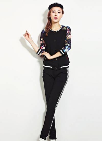 秋季女士运动装搭配 时尚达人都是这么搭的