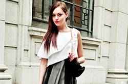 夏季时尚女装高端黑搭配术 简单中带着不凡的气场