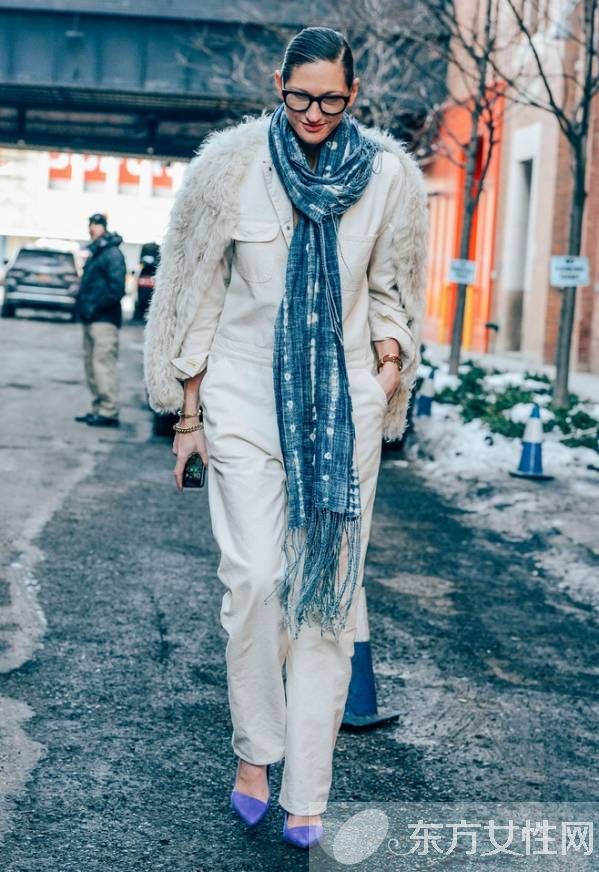 冬季时尚皮草大衣街拍 教你如何气质十足