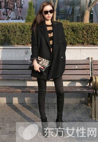 韩国服装搭配技巧 不仅显瘦还个性十足