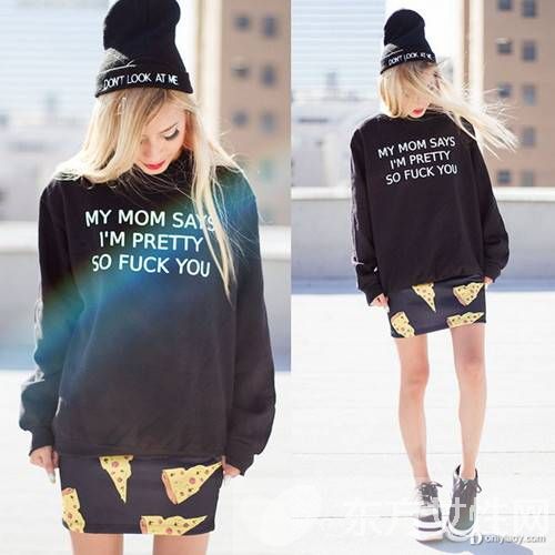 今夏随性混搭风最时尚 街头俏妞教你怎么穿的有范儿