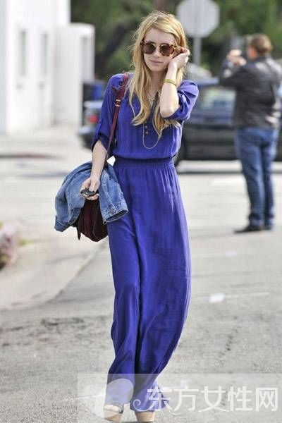 波西米亚风长裙搭配 让你尽显仙女范儿