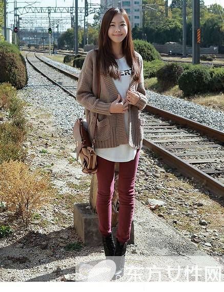 靴裤+短靴时尚搭配法 教你如何玩转冬季潮流