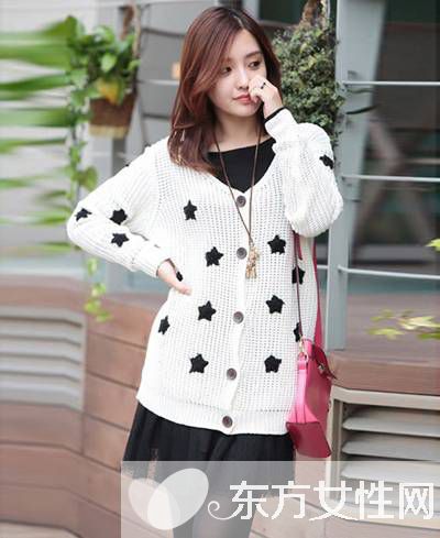 韩系时尚宽松毛衣 胖MM显瘦的法宝