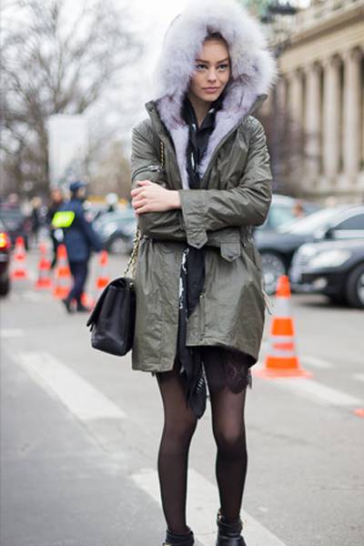 学欧美街拍达人穿衣技巧 这个冬天你也一样美