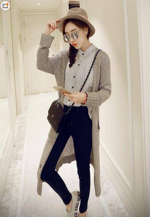 初春开衫in时尚 这些搭配赶紧学起来